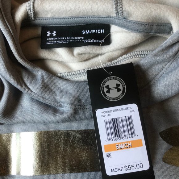 NWT! *Host Pick* Under Armour Lined Hoodie Size Small - Picture 2 of 10